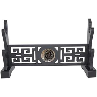 Imagem de Porta-espada Katana Samurai Suporte Suporte Para Cabide Expositor De Mesa Estilo Tai Chi Chinês Suporte De Espada De 2 Camadas,YUYANAIAI