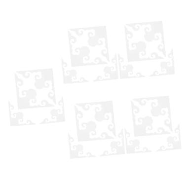 Imagem de Generic 20 Peças Espelhos De Parede Acrílicos Decorativos Para Banheiro Espelho Com Bor...