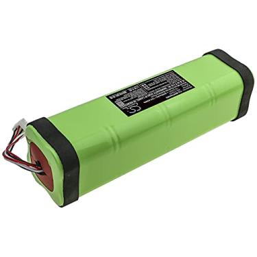 Imagem de HGUIM Bateria de substituição de 8000mAh/153,60Wh para monitor GE EE170242 Mac 8, monitor Mac PC8, monitor de estresse Mac, monitor pessoal máximo