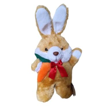 Imagem de Coelho Coelhinho Da Páscoa Pelúcia Brinquedo Fofo Grande (CARAMELO)