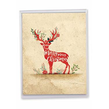 Imagem de MP-words Christmas BCC, Jumbo Holiday Knockout J6666axsg, 1 Jumbo Christmas Card & Enve. (J6666AXSG)