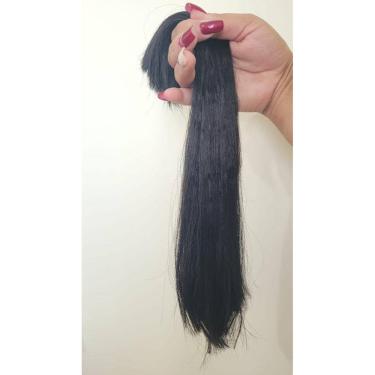 Imagem de Cabelo Para Bebê Reborn - Fibra Beautex Preto Com 30g