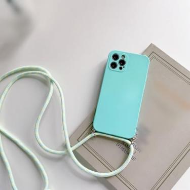 Imagem de Colar crossbody cinta cordão cabo silicone caso de telefone para realme c2 c11 c12 c15 c17 c20a c21y c25s c25y c3 gt neo 2 pro 5g, x2, para gt neo