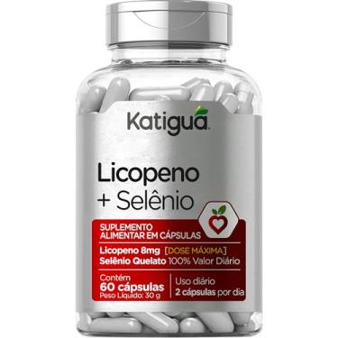 Imagem de KATIGUÁ Licopeno De Tomate + Selênio Sem Sabor Katiguá 60 Cápsulas Rígidas • 30 Doses Laranja