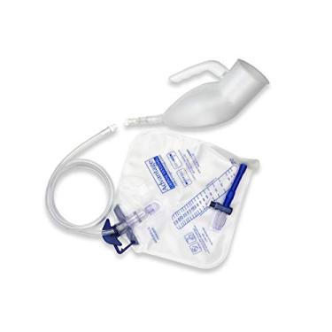 Imagem de Sistema de mictório masculino reutilizável portátil padrão com bolsa à prova de derramamento