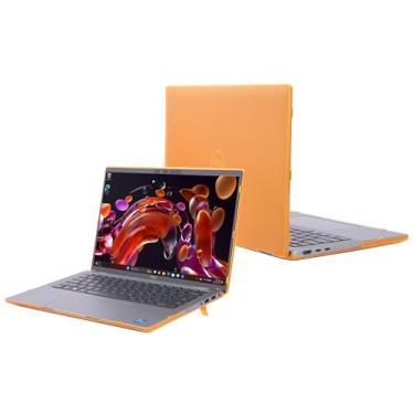 Imagem de mCover Capa compatível apenas com laptop Dell Latitude 7440 2023 ~ 2024 de 14 polegadas ou notebook Windows 2 em 1 (não serve para nenhum outro modelo Dell) - laranja