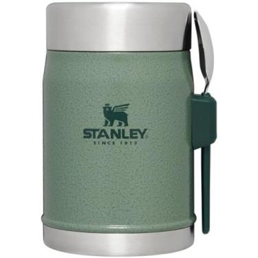 Imagem de Stanley Classic Legendary Classic Food Jar + Garfo de 400 ml, Hammertone Green