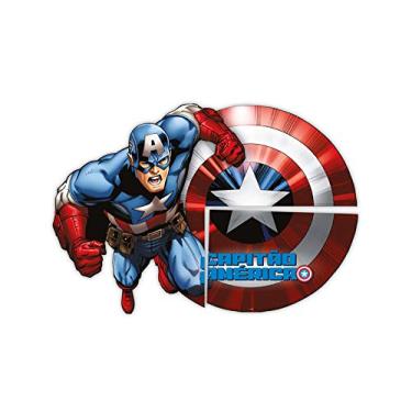 Imagem de Painel R325 Capitao America Animacao, Regina, Colorido, 126 x 88 cm