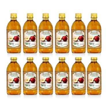 Imagem de Kit 12 Vinagre De Maçã Orgânico Montes Verdes 530ml