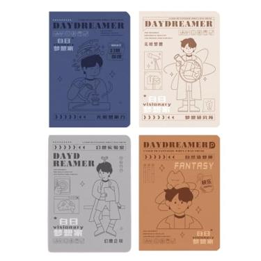 Imagem de Caderno de manga de borracha de 2 peças, artigos de papelaria para estudantes do ensino médio e universitário, caderno espesso - B5 manga de borracha - 96 folhas - jovem