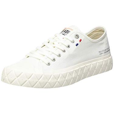 Imagem de PALLADIUM Tênis masculino de cano baixo, Estrela branca, 11