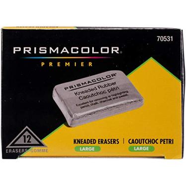 Imagem de Prismacolor Borracha, Borracha Amassada Grande, Cinza, Pacote Com 12 Cinza