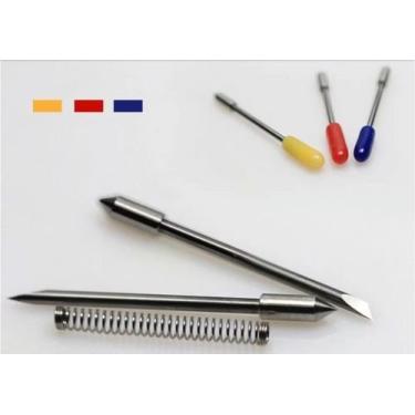 Imagem de 15 peças 30 45 60° grau misto 0,9 mm graphtec CB09 cortador de vinil cortador de vinil lâmina faca ferramenta