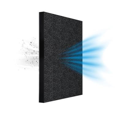 Imagem de Daikin Filtro de substituição de carbono BAD101A4N para purificador de ar doméstico MCB50YSAU, remove moléculas de odor, gases, fumaça, irritantes e outras partículas, cortado para caber para fácil