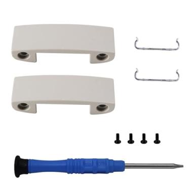 Imagem de Aiivioll Studio Pro Fones de ouvido sem fio Faixa de cabeça de metal com dobradiça dobrável Kit de peças de reparo do pino da tampa compatível com Studio Pro, Studio Pro (Branco)
