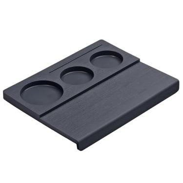 Imagem de Normcore Estação de adulteração de café expresso V3, tapete de adulteração com borda de canto, tapete de silicone para adulteração de café, suporte para baristas, borracha de silicone segura para