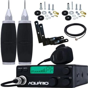 Imagem de Radio PX 40 Canais Rp-40 + 2 Antena Móvel Marinox 2,70 metros B-2003p 