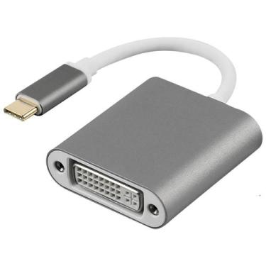 Imagem de Adaptador Conversor Bincolo USB C para DVI FULL HD USB 3.1 para DVI - 