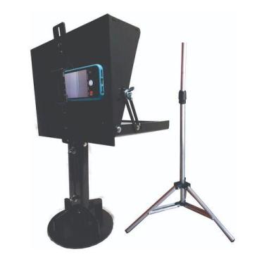 Imagem de Teleprompter Baby C/ Tripé, Base E Adaptador De Celular - Texano