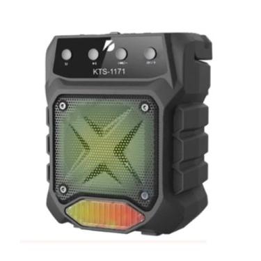 Imagem de Caixa de Som Portátil com Bluetooth Rádio Suporte para Celular Kts-117