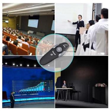 Imagem de Caneta Laser Powerpoint Apresentações Wireless Usb Slide - Bc Bora Col