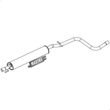 Imagem de Escapamento Intermediário Fiat Argo 1.0 3 Cil Firefly 2017.. - ScapJá