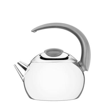 Imagem de Chaleira Tramontina Em Aço Inox Cabo Preto 18 Cm 2,2 L 61482183