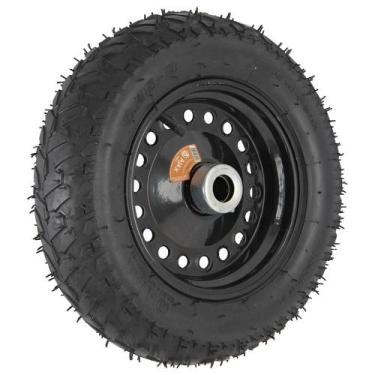 Imagem de Roda Lonas Com Pneu 2 150kg 325-8 Rolamento Rolete 1" - Ajax