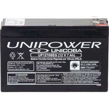Imagem de Bateria Selada Estacionária Unipower 12V UP1270SEG