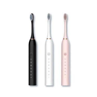 Imagem de Escova de Dentes Elétrica 3 Cabeça, USB Recarregável, Limpeza de Alta 