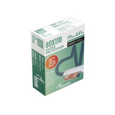 Imagem de Plástico Plastificação 80 X 110 mm 0.7 Volunder 100 Unidades