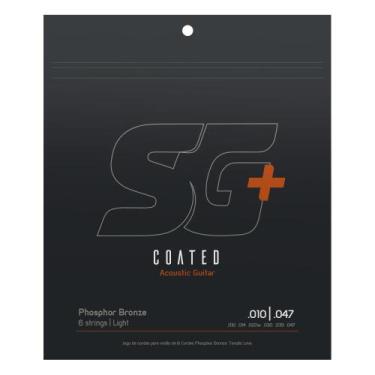 Imagem de Encordoamento para Violão SG + Strings Coated .010 Phosphor Bronze(669