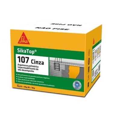 Imagem de Sika Top 107 Caixa Com 18kg Cinza - Sika