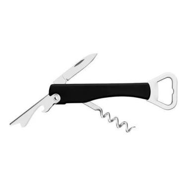 Imagem de Abridor De Garrafa Com Saca Rolhas E Canivete Tramontina