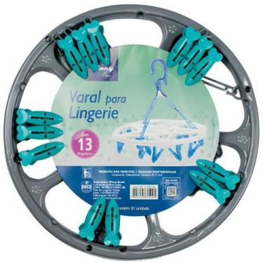 Imagem de Varal Calchinhas Cuecas Lingerie Meias Sutiã Roupas Intimas Redondo 13