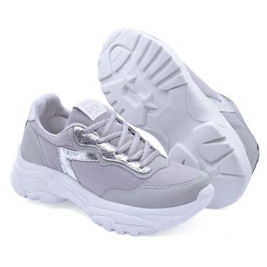 Imagem de Tênis Feminino Plataforma sola alto blogueira confortável - Dix, 34, C