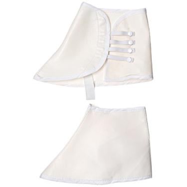 Imagem de Costume Culture Vinil Spats Deluxe Masculino, Branco, tamanho nico