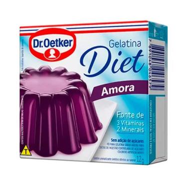 Imagem de Gelatina de Amora Diet Dr. Oetker 12g