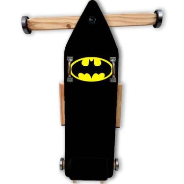 Imagem de Carrinho De Rolimã 4 Rodas Batman Preto - Primanto