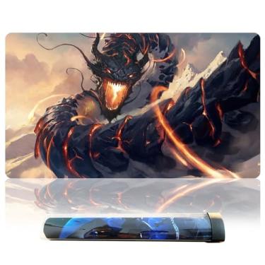 Imagem de sabermaster Playmat yugioh playmat tapetes de mesa tamanho 70X40 cm Mousepad compatível com MTG RPG CCG jogo de cartas colecionáveis tapetes de jogo original Play Mat Art Designs e acessórios (6)