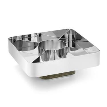 Imagem de Base com material sintético e Centro de Mesa com Divisória Fragmentos 