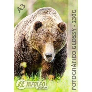 Imagem de Papel Fotográfico A3 Glossy 230 gramas - 20 Folhas