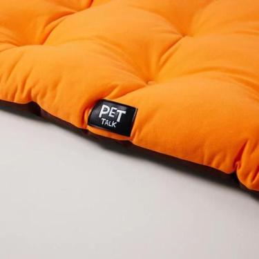 Imagem de Almofada Pet Malha Moletom Cores Contrastantes PETTALK - Pet Talk, G, 