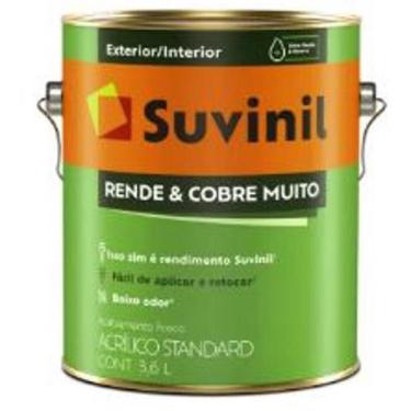 Imagem de Tinta para Parede Rende e Cobre Muito Cores 3,2l Suvinil - SUVINIL ACR