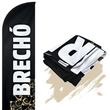 Imagem de Bandeira Para Wind Banner Dupla Face (só tecido) Brechó - Fadrix