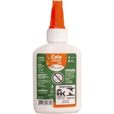 Imagem de Cola Escolar Leóleo 40G Caixa com 12 Unidades - Leonora