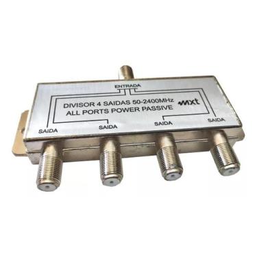 Imagem de Divisor De Antena 1 X4 Saídas 50-2400mhz-universal Mxt