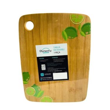 Imagem de Tábua de Bambu para Corte de Carne Legumes Frios Dinasty Limão - FULL 
