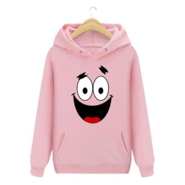 Imagem de Moletom Canguru Patrick Estrela Desenho Bob Esponja - SEMPRENALUTA , R