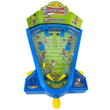 Imagem de Jogo Mini Pinball Ball Luzes e Som Game Brinquedo - Castela - CASTELA 
